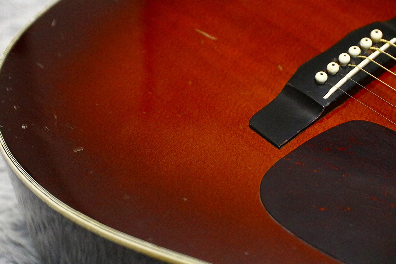 Rare 1990's vintage acoustic guitar Morris M-50 Solid Spruce Top