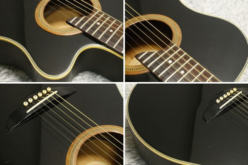 Yamaha APX-6S Electric-Acoustic Guitar Classic 1980s Model Black