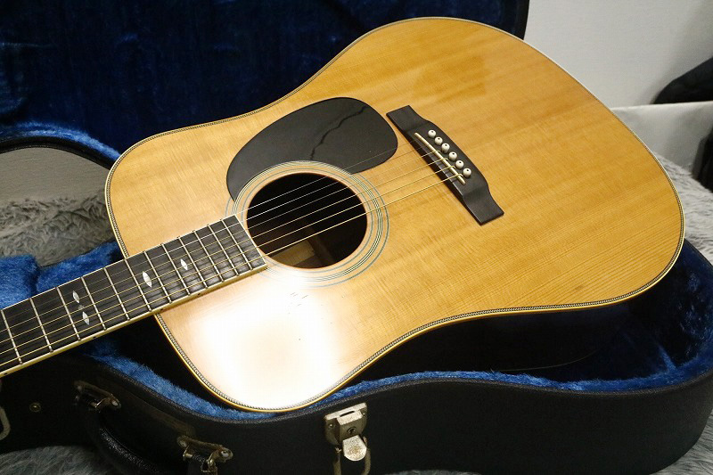Vintage 1977 Tokai Cat's Eyes CE-800 Martin D-45 type model w/HC