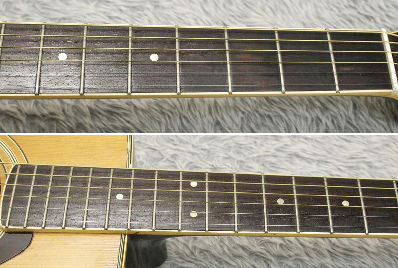 Vintage 1980's made Orange Label model YAMAHA FG-201 Made in Japan