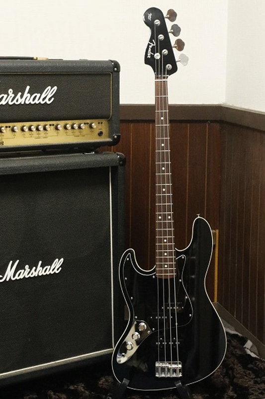 Rare Left Handed! Fender Japan Aerodyne Jazz Bass AJB Black Made