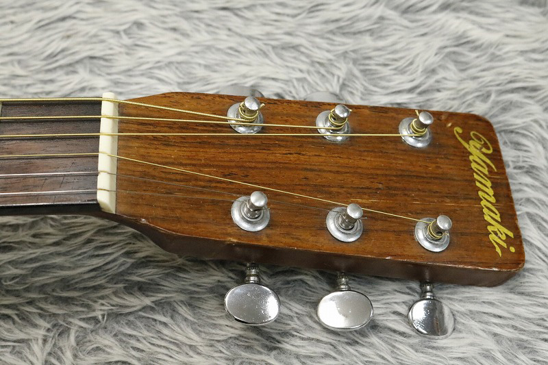 Rare Vintage YAMAKI 1970's made Acoustic Guitar F-115 Made in