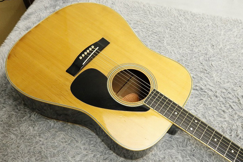 Vintage 1970's made YAMAHA FG-201B Orange Label model Made in