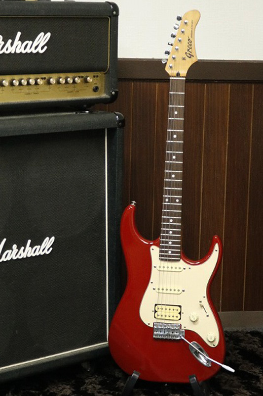 Greco ストラトタイプ レッド 1990's made Greco GPM-1R Stratocaster type Fiesta Red Fujigen Made